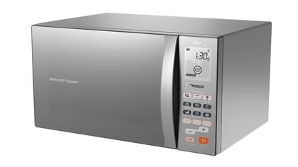 Imagem de Micro-ondas Brastemp 38 Litros cor Inox Espelhado com Grill - BMJ38AR