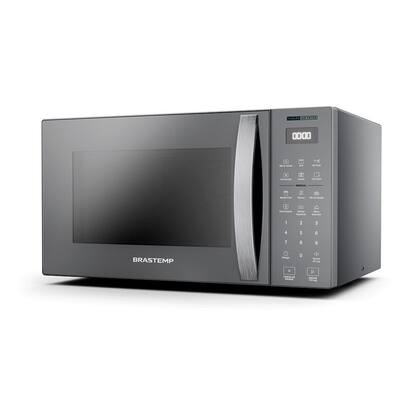 Imagem de Micro-Ondas Brastemp com Tecnologia Air Fryer Inox 29 Litros - BMC29AR