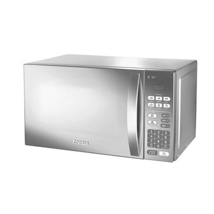 Imagem de Micro-Ondas Consul 20 Litros com Função Descongelar Cor Inox Espelhado CM020BF 220V