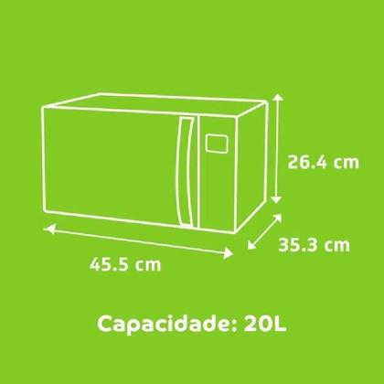 Imagem de Micro-ondas Consul 20l Com Função Descongelar CMA20BB 220V