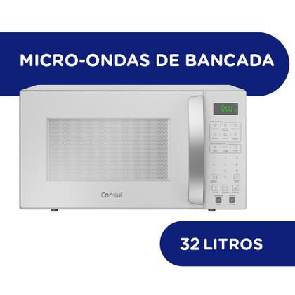 Imagem de Micro-ondas Consul 32L 900W Menu Fácil e Função Tira Odor CMS46AB