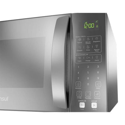 Imagem de Micro-ondas Consul 32L com Menu Fácil Cinza Espelhado 127v CMS46ARANA