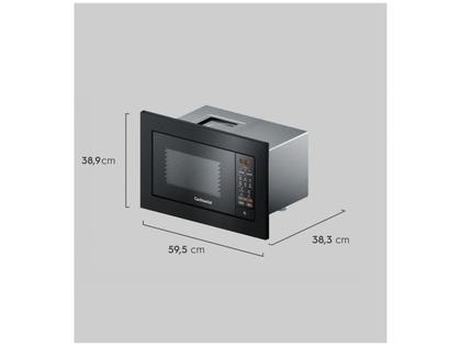 Imagem de Micro-ondas Continental 27L de Embutir Preto MC2EP