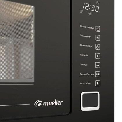 Imagem de Micro-ondas de Embutir 25L 220V Preto Mmo0225G1 Mueller