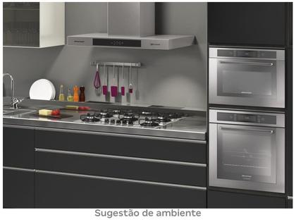 Imagem de Micro-ondas de Embutir Brastemp com 40 Litros de Capacidade e Grill Inox - BMO40AR
