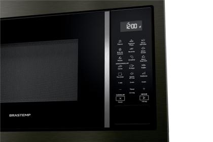 Imagem de Micro-ondas de Embutir Brastemp Eclipse Collection 32L com 18 Receitas Pré-Programadas e Design Sofisticado - BM146AP