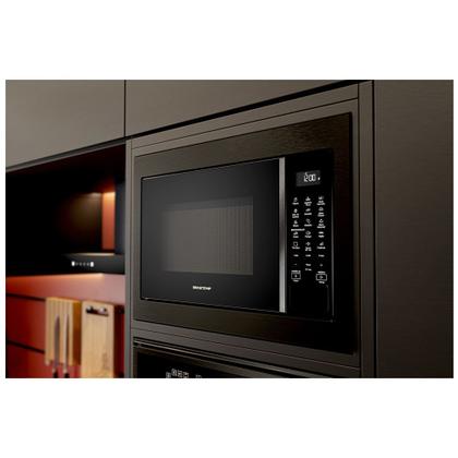Imagem de Micro-ondas de Embutir Brastemp Eclipse Collection com 32 Litros de Capacidade Black Inox - BM146AP