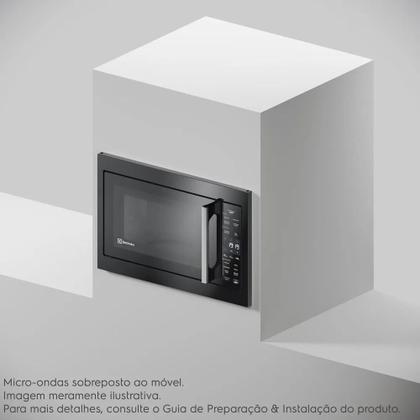 Imagem de Micro Ondas de Embutir Electrolux 34L ME3BP Preto Experience