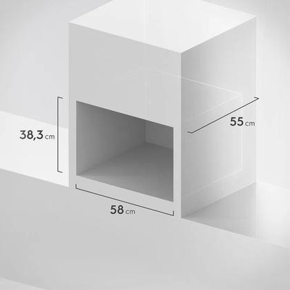 Imagem de Micro-ondas de Embutir Electrolux 34L Preto com Grill Pro Series (MV43T)