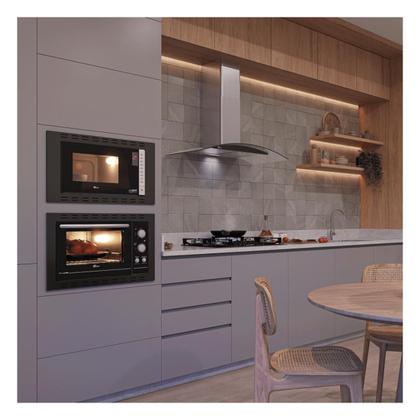 Imagem de Micro-ondas de Embutir Fischer 25L Fit Line Preto