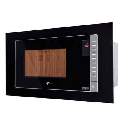 Imagem de Micro-ondas de Embutir Fischer 25L Fit Line Preto