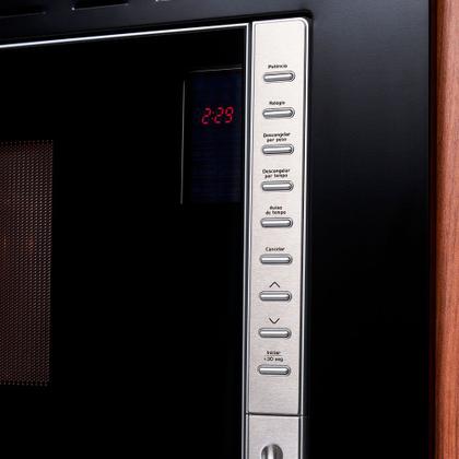 Imagem de Micro-ondas de Embutir Fischer Fit Line 25L Preto