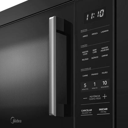 Imagem de Micro-ondas de embutir midea 35l touch preto 127v