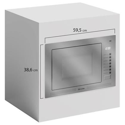 Imagem de Micro-ondas de Embutir Mueller 25 Litros Espelhado MME25K