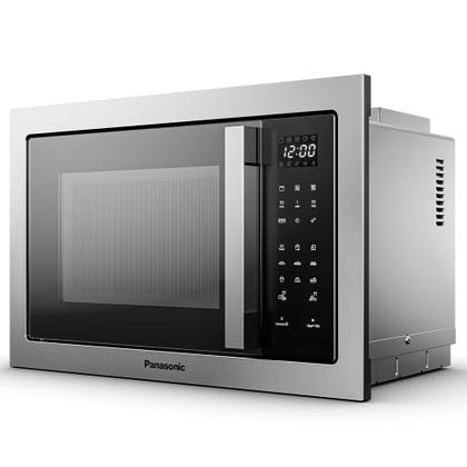 Imagem de Micro-ondas de Embutir Panasonic com 30 Litros de Capacidade e Grill Inox - NN-GB68QSRUK