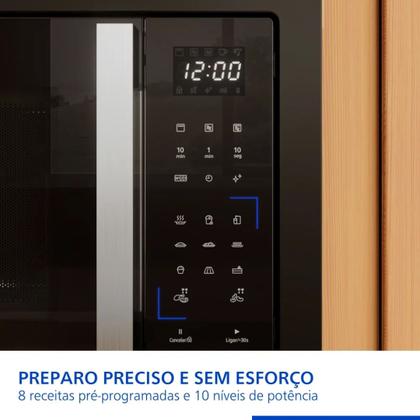 Imagem de Micro-ondas de Embutir Panasonic NN-GB68QBRUK 30 Litros Preto