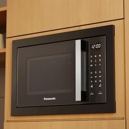 Imagem de Micro-ondas de Embutir Panasonic NN-GB68QBRUK 30 Litros Preto