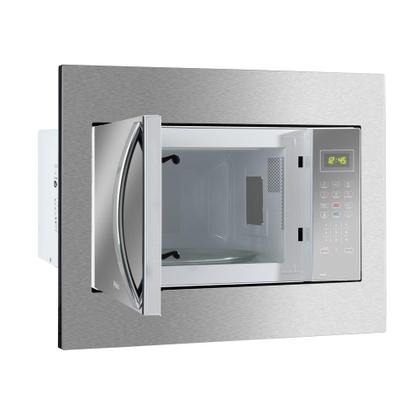 Imagem de Micro-ondas de Embutir Philco 37 Litros Limpa Fácil 1400W Espelhado e Branco PMB37EB 127V