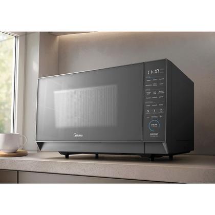 Imagem de Micro-ondas de Mesa Midea MasterCook com 27 Litros de Capacidade Prata - MHP27S