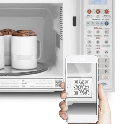 Micro-ondas Electrolux 20L Branco com Função Tira Odor e Descongelar (MTO30) Imagem de Micro-ondas Electrolux 20L Branco com Função Tira Odor e Descongelar (MTO30)