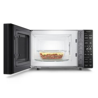 Imagem de Micro-ondas Electrolux 23L cor Inox Efficient com Descongelamento Assistido (ME23S)