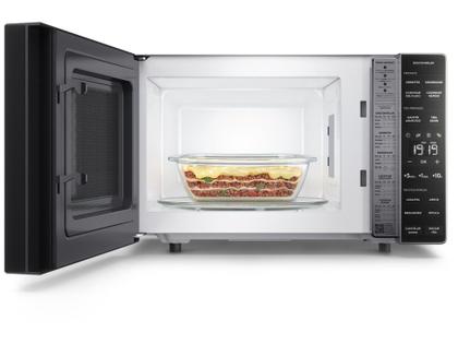 Micro-ondas Electrolux 23L Prata Efficient ME23S Imagem de Micro-ondas Electrolux 23L Prata Efficient ME23S