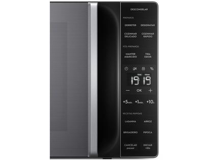 Micro-ondas Electrolux 23L Prata Efficient ME23S Imagem de Micro-ondas Electrolux 23L Prata Efficient ME23S