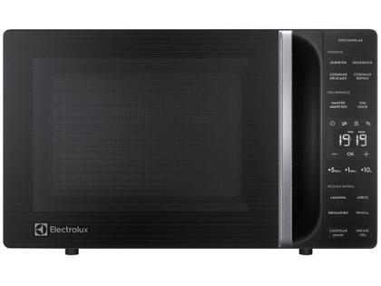 Micro-ondas Electrolux 23L Preto Efficient com Descongelamento Assistido (ME23P)