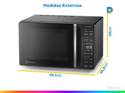 Imagem de Micro-ondas Electrolux 23L Preto Efficient