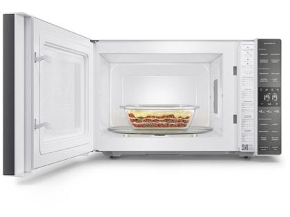 Micro-ondas Electrolux 36L Branco e Cinza ME36B Imagem de Micro-ondas Electrolux 36L Branco e Cinza ME36B