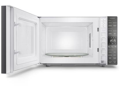 Micro-ondas Electrolux 36L Branco e Cinza ME36B Imagem de Micro-ondas Electrolux 36L Branco e Cinza ME36B