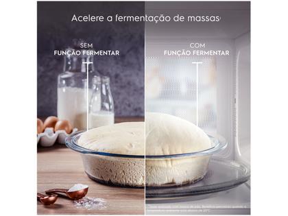 Micro-ondas Electrolux 36L Branco e Cinza ME36B Imagem de Micro-ondas Electrolux 36L Branco e Cinza ME36B
