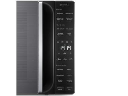 Imagem de Micro-ondas Electrolux 36L Prata e Preto Espelhado Efficient ME36S