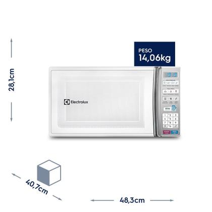 Imagem de Micro-ondas Electrolux Branco 27 Litros MB37R  220 Volts