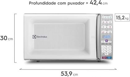 Imagem de Micro-ondas Electrolux Meo44 34l Função Tiraodor/ Aquec 127v 127v