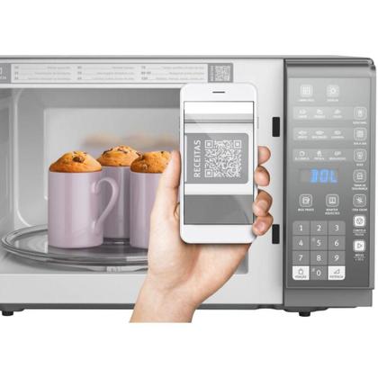 Imagem de Micro-ondas Electrolux MI41S 31L QR Code Porta Espelhada