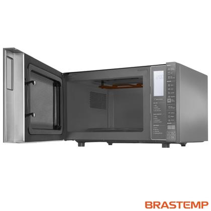 Imagem de Micro-ondas Espelhado Grill 32 Litros Inox BMG45ARBNA Brastemp 220v