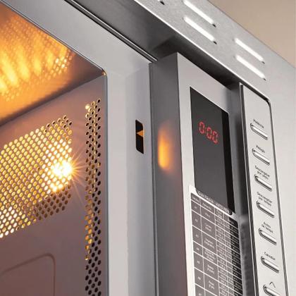 Imagem de Micro-ondas Fischer de Embutir Fit Line 25L Inox