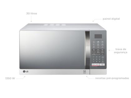 Imagem de Micro-ondas LG 30L com Grill