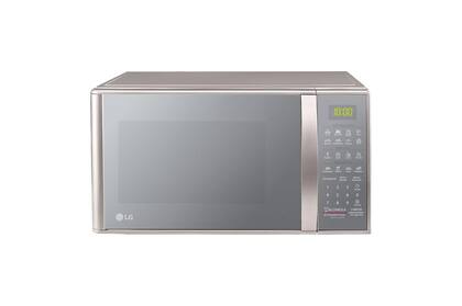 Micro Ondas LG 30L MS3043BR Limpa Fácil 127V Prata