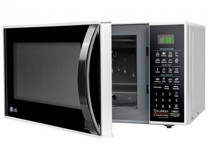 Micro-ondas LG 30L Solo MS3091BC Branco e Preto Imagem de Micro-ondas LG 30L Solo MS3091BC Branco e Preto
