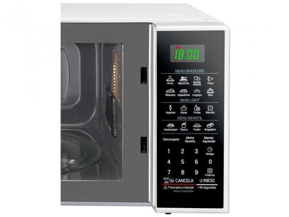 Micro-ondas LG 30L Solo MS3091BC Branco e Preto Imagem de Micro-ondas LG 30L Solo MS3091BC Branco e Preto