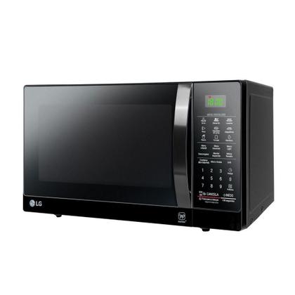 Imagem de Micro-ondas LG Easy Clean Grill Quartzo Preto 30L 220V MH7097ARA