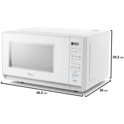 Imagem de Micro-ondas Midea MasterCook MHP27B1/B2 27L 1270W