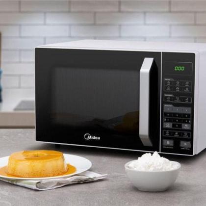 Imagem de Micro-ondas Midea MXSA27 27 Litros Branco Com Preto