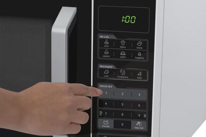 Micro-ondas Midea MXSA35P1 35L 1000w Tira Odor Preto 110v Imagem de Micro-ondas Midea MXSA35P1 35L 1000w Tira Odor Preto 110v