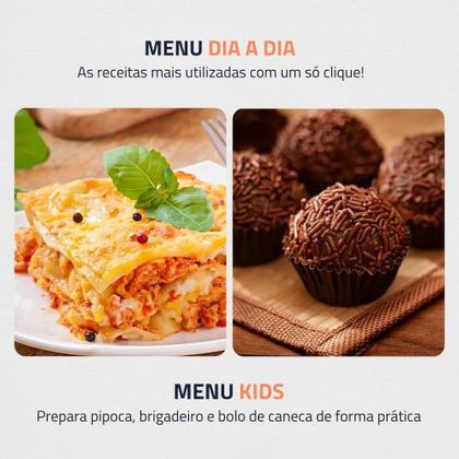 Imagem de Micro-Ondas Mondial 21L Preto 127V MO-01-21-B