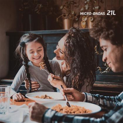 Imagem de Micro-Ondas Mondial  MO-01-21-W  21Litros 1200W