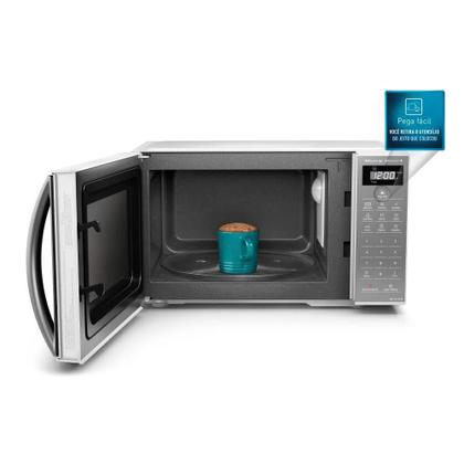Imagem de Micro-Ondas Panasonic 21L Branco Espelhado Nn-St27Lwru 220V
