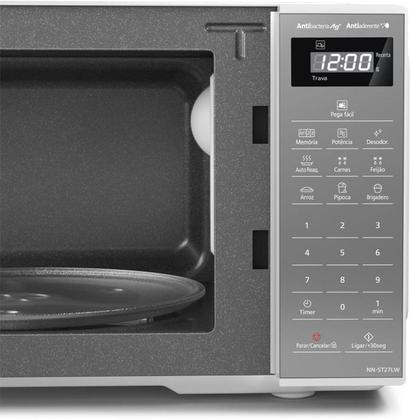 Imagem de Micro-ondas Panasonic 21L Porta Espelhada - NN-ST27LWRU